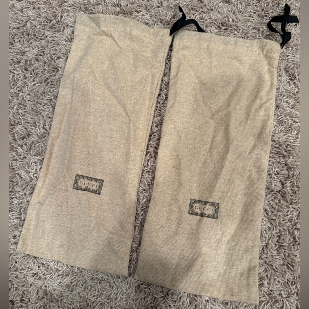 Gucci Beige Dust Bags